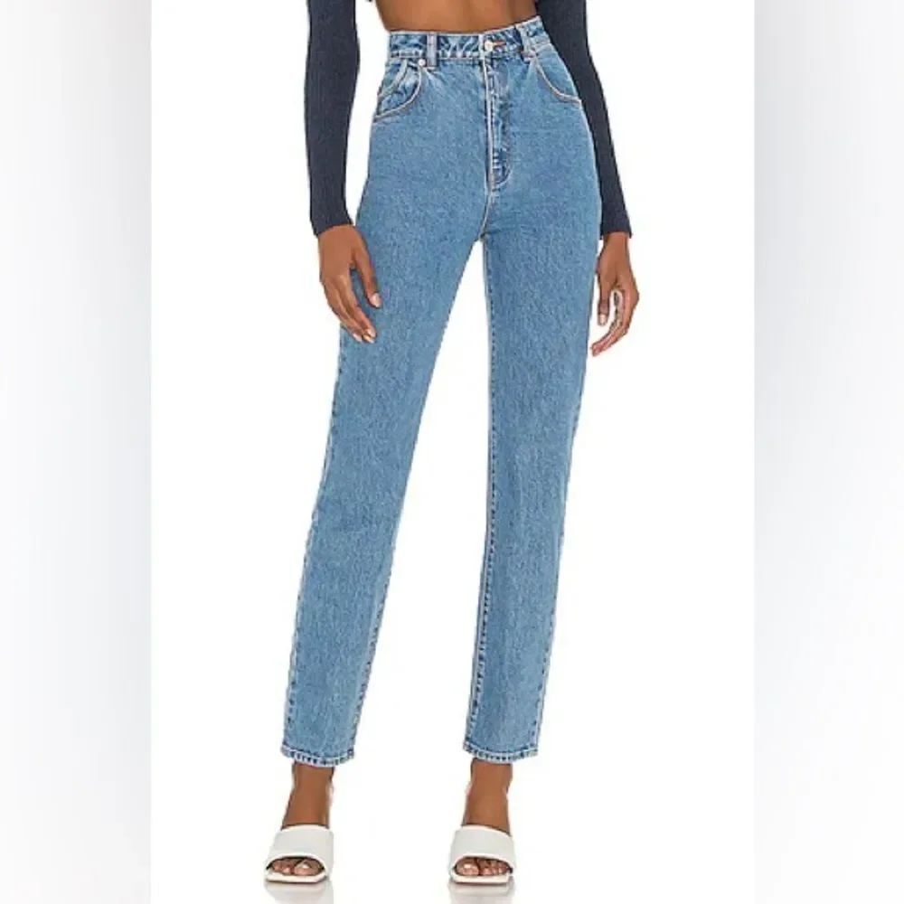 ROLLA’S x Revolve Women's Duster High Rise Slim Straight Jeans in Size 24